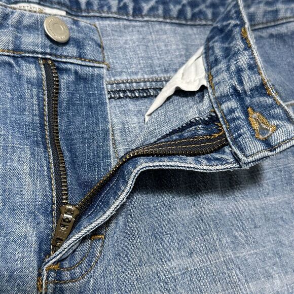 Ann Taylor LOFT Women's 8 Mid Rise Straight Leg Denim Jeans Light Blue 32x26 - Picture 4 of 13